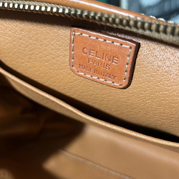 CELINE Macadam Blason Pattern Pouch/Clutch  PVC /Leather - Picture 12 of 15